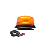 Gyrophare flash LED 12-24V orange magnétique