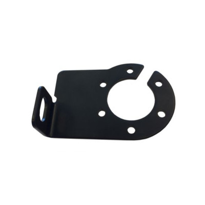 Support prise de remorque métal 130x65mm