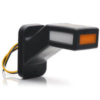 Marqueur latéral LED sur pied droite avec chat. 5 clignotants 12-24V