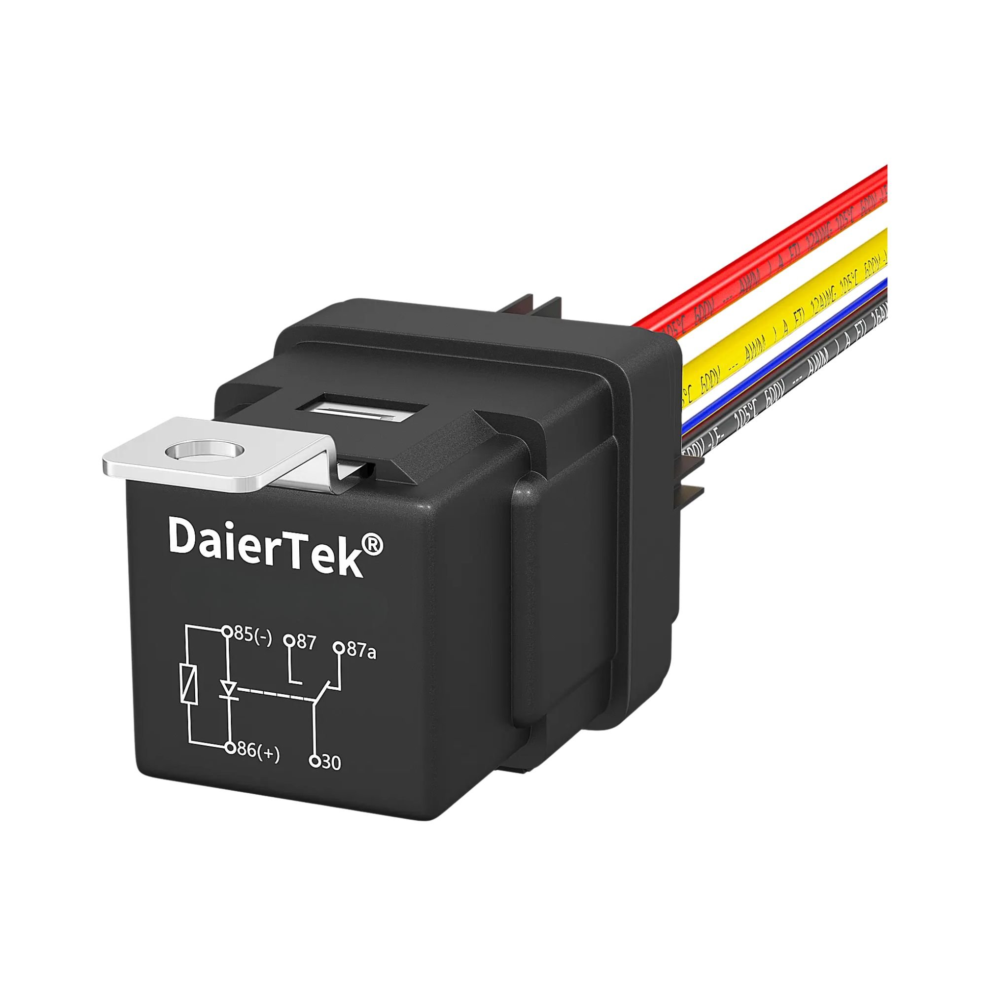 Relais 24V à 5 fils SPDT avec diode étanche