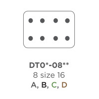 Deutsch DT connecteur key A 8 pôles F