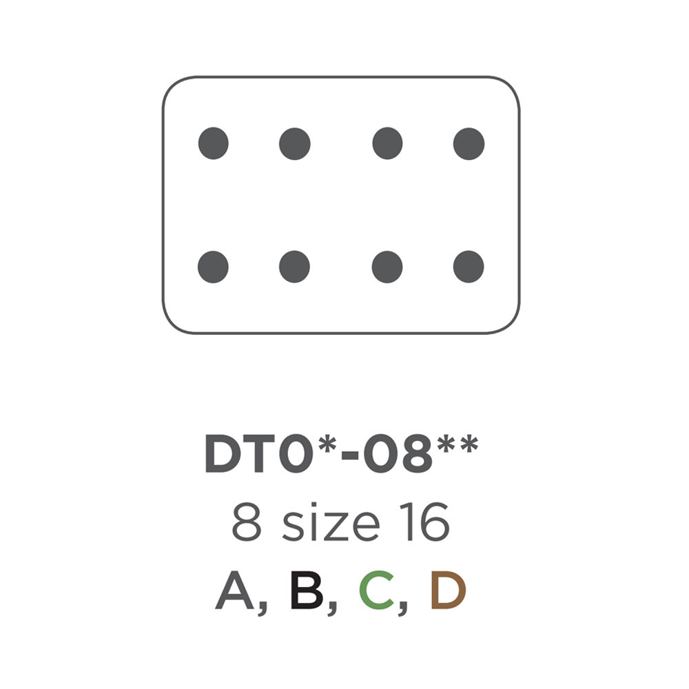 Deutsch DT connecteur key A 8 pôles F