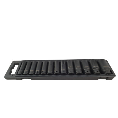 Coffret de douilles à choc longue 1/2" 13 pcs