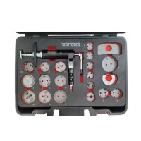 Kit pneumatique de repousse-pistons de frein 21 pièces