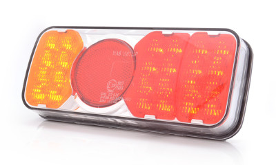 Feu arrière W67LIP LED 12-24V 3 fonctions câble 190cm universel