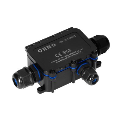 Boîte de connexion de câbles 2xM20 + 1xM16 HD IP68 0,75-4,0mm²