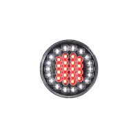 Feu de récul LED 12/24V 2 fonctions rond