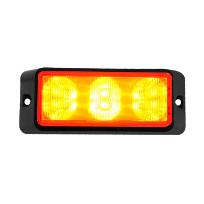Lumière stroboscopique LED 9-36 V orange lent claire ECE R10 R65
