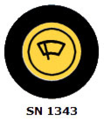 Interrupteur Merit - heavy duty - wiper - jaune - 5T - SN1343