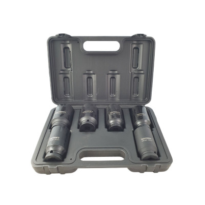 Coffret de douilles à choc longue 1/2" 6 pcs