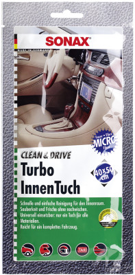 Chiffon de nettoyage Clean&Drive Turbo InteriorCloth