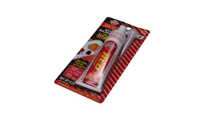 Red silicone 650 85gr.tube/bl