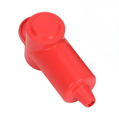 Capuchon de cosse  PLUS rouge 3,3x47x11mm M6