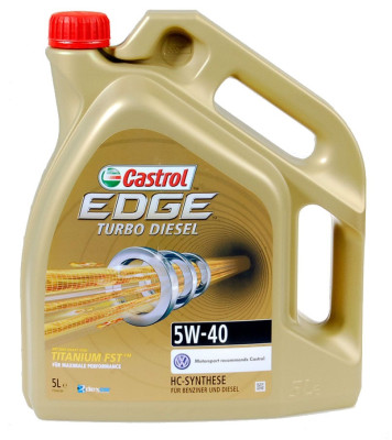 Castrol Edge Turbo Diesel 5W40 - 5L