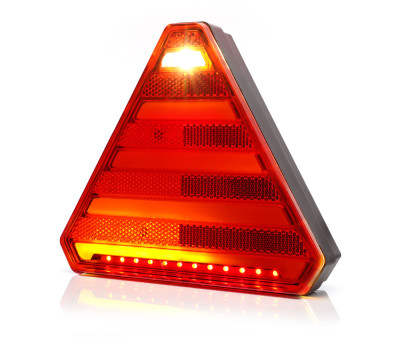 Feu arrière W245DD LED 12-24V 6 fonctions câble 2m droite