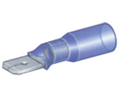 Souliers de câble Duraseal - 6.3mm - blade - bleu