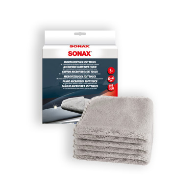 Chiffon microfibre PROFILINE MicrofibreCloth SoftTouch (3 pièces)