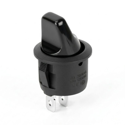 Interrupteur mini rond on - off blister 16A 12V