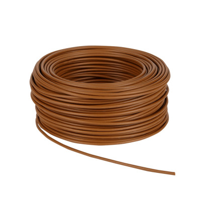 Fil 2.5mm² 50m boite brun