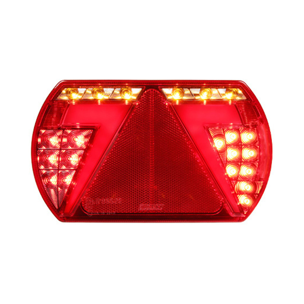 Feu arrière LED 12 V 6 fonctions 5 broches gauche GloTrac