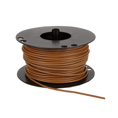 Fil - 2.5mm² - 50m - bobine et boite - brun