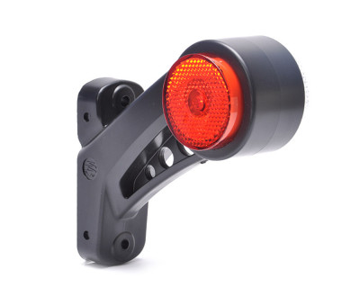 Feu d'encombrement W77.4RR LED 12-24V câble 27cm droite schuin