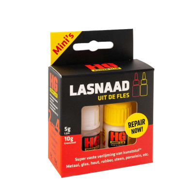 Kit de réparation de colle lasnaad uit de fles 5G+10G