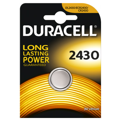 Duracell pile bouton DL2430 B1 3V Lithium