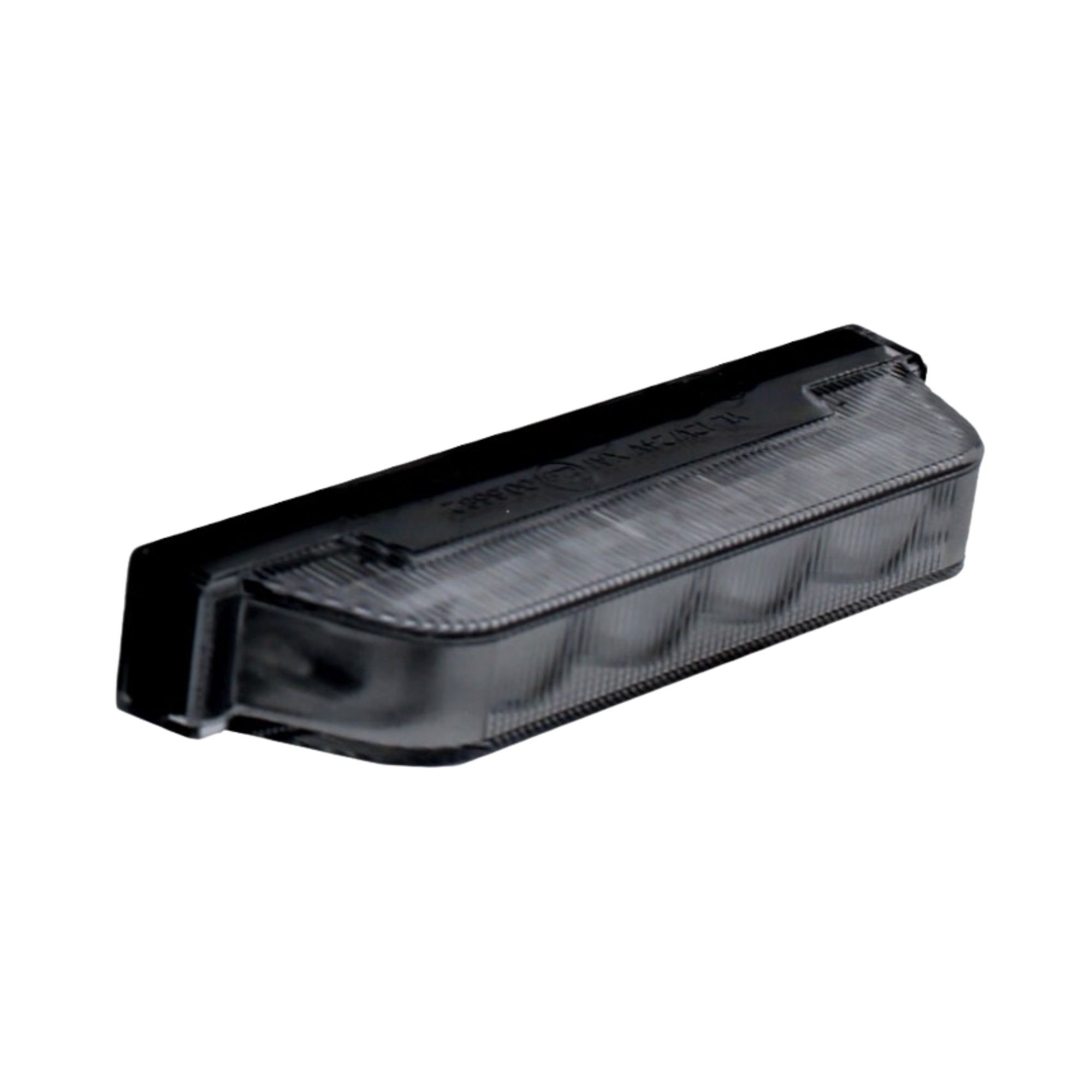 Feu flash LED orange 12-24V ultra-mince 9,6x1,4x2,5cm smoke look 5m câble