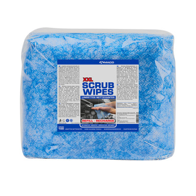 Recharge de lingettes nettoyantes ScrubWipesCitrus 270 mm x 300 mm 100 pièces