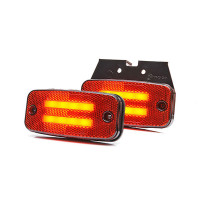 Feu de position arrière W158 LED 12-24V câble de 22cm support