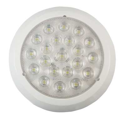 Lumière d'intérieur LED 420 lm 12-24 V rond 155 mm