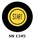 Interrupteur Merit - heavy duty - start - jaune - 4T - SN1345