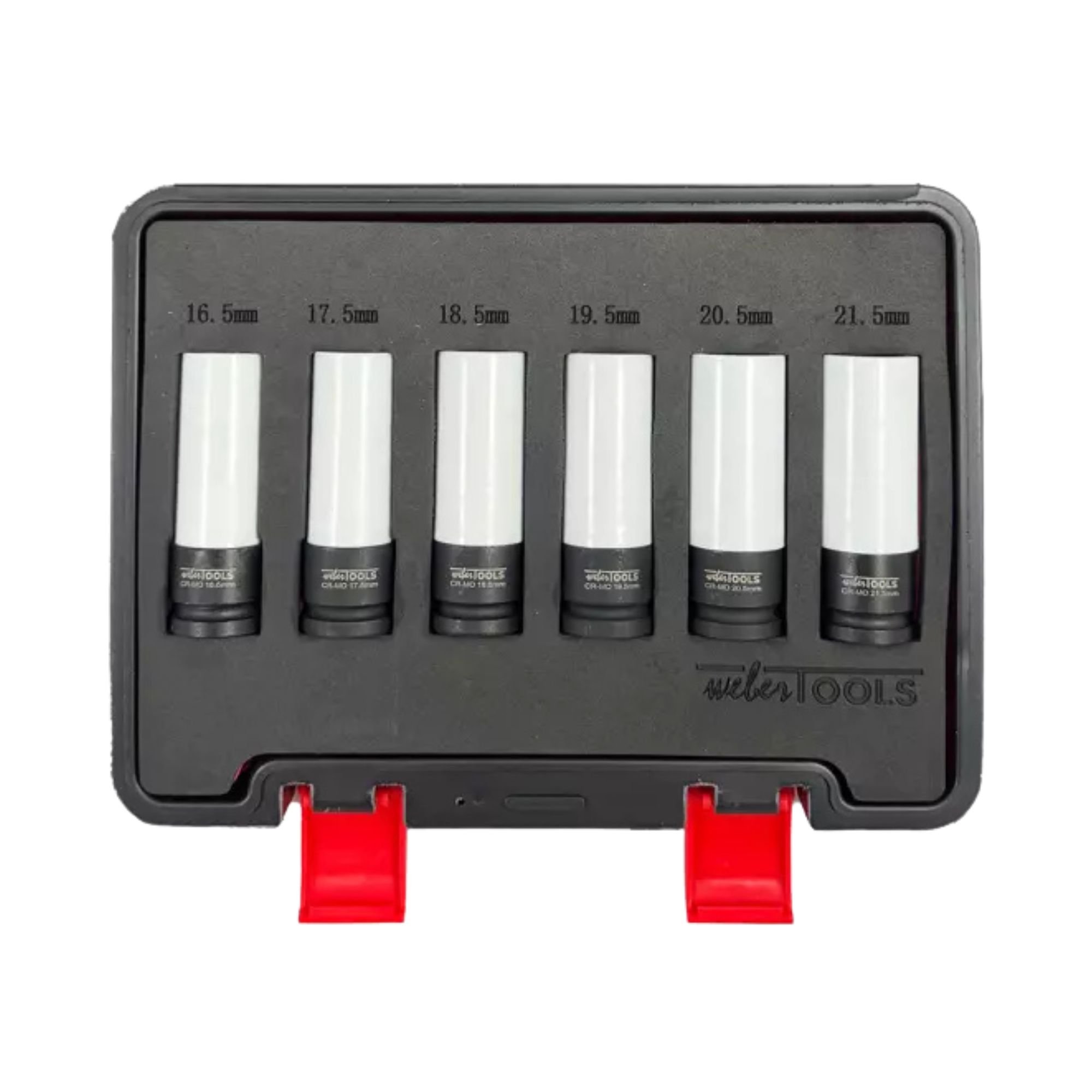 Douille à choc spéciale 1/2" pour jantes en aluminium 6 pièces
