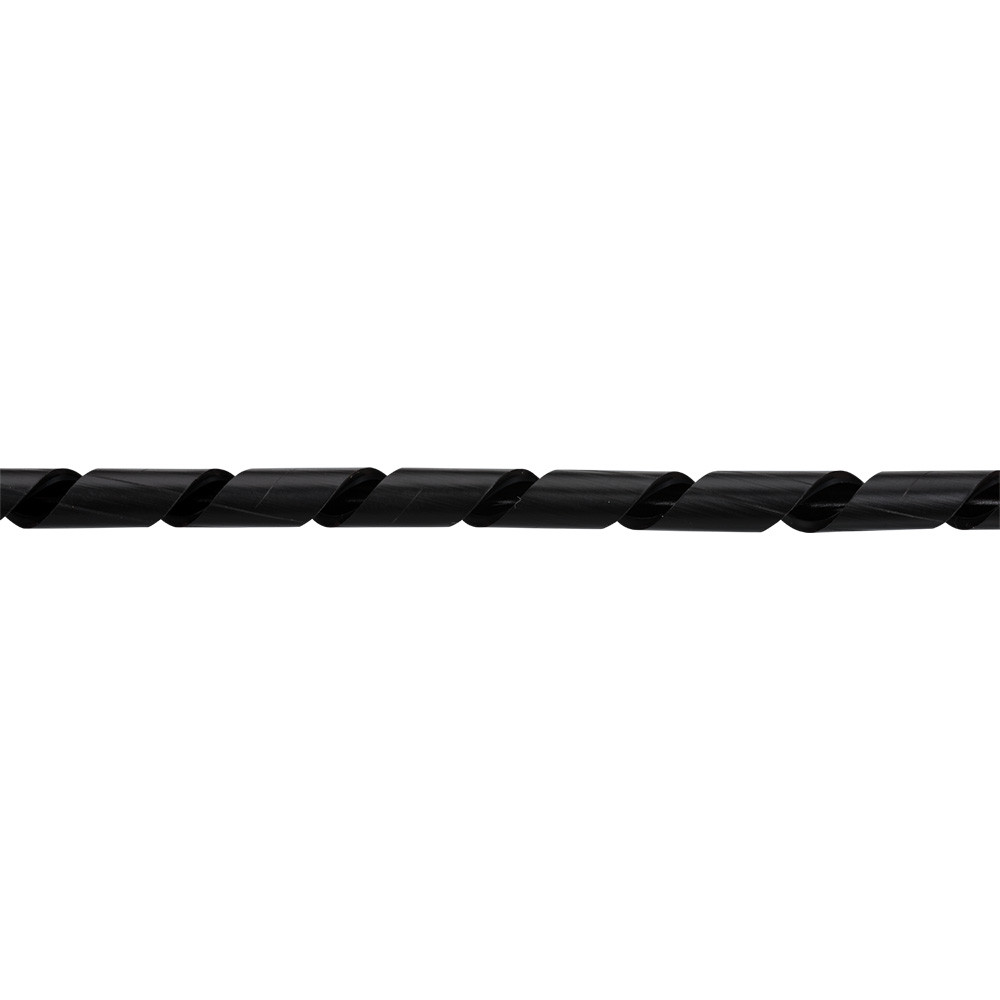 Gaine spirale Ø22mm - Noir - rouleau 25m