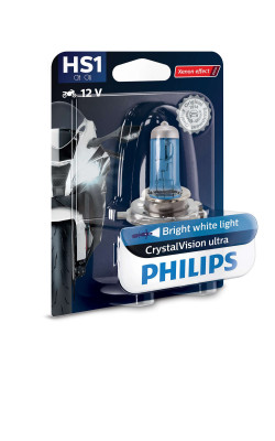 Philips HS1 - 12V - CrystalVision Ultra Moto - blister