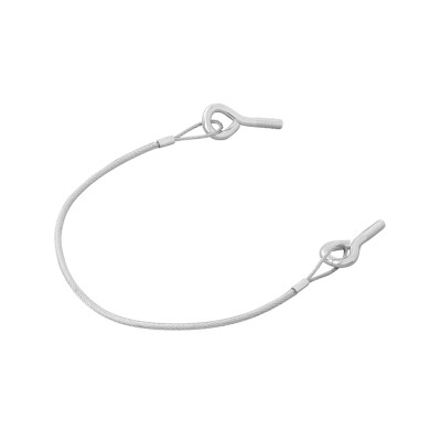 Chaîn de sécurité acier plastifié 450mm blister 2pcs