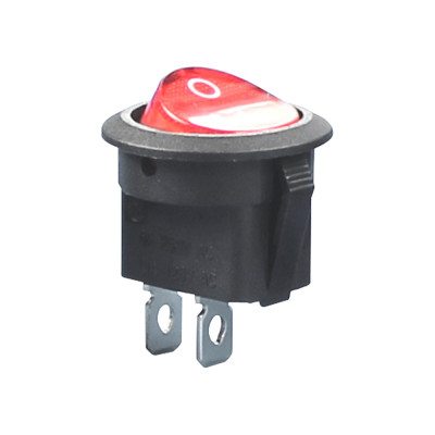 Interrupteur mini rond 16A 12V