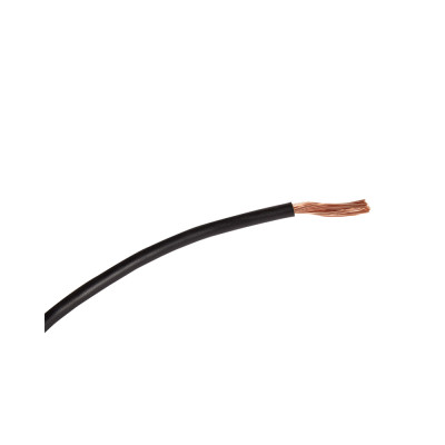 Fil câble de démarrage 10mm² noir extra flexible