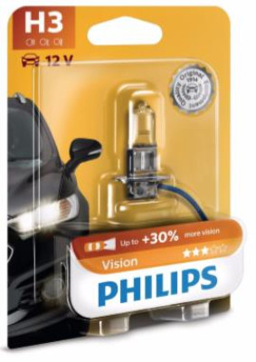 Philips H3 - 12V - 55W - Vision - blister