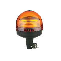 Gyrophare LED 12-24V orange sur tige