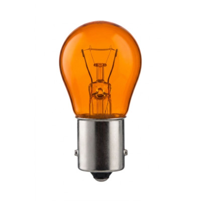 Ampoule de signalisation 24V PY21W BAU15s orange