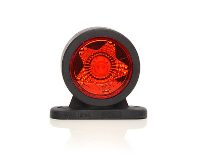 Feu d'encombrement W56STAR LED 12-24V câble 35cm universel