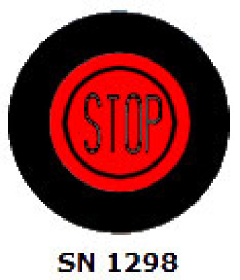 Interrupteur Merit - heavy duty - stop - rouge - 7T - SN1298
