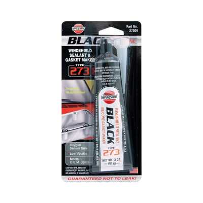 Black silicone 273 85g.tube/bl
