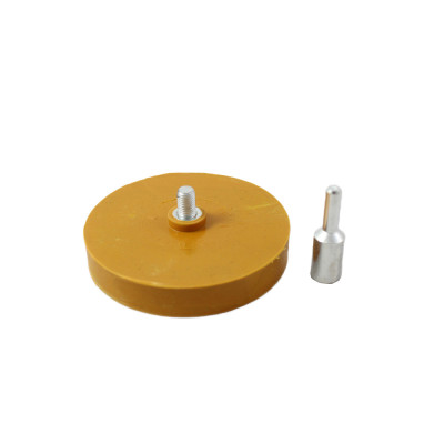 Gomme colle disque en caoutchoucLisse