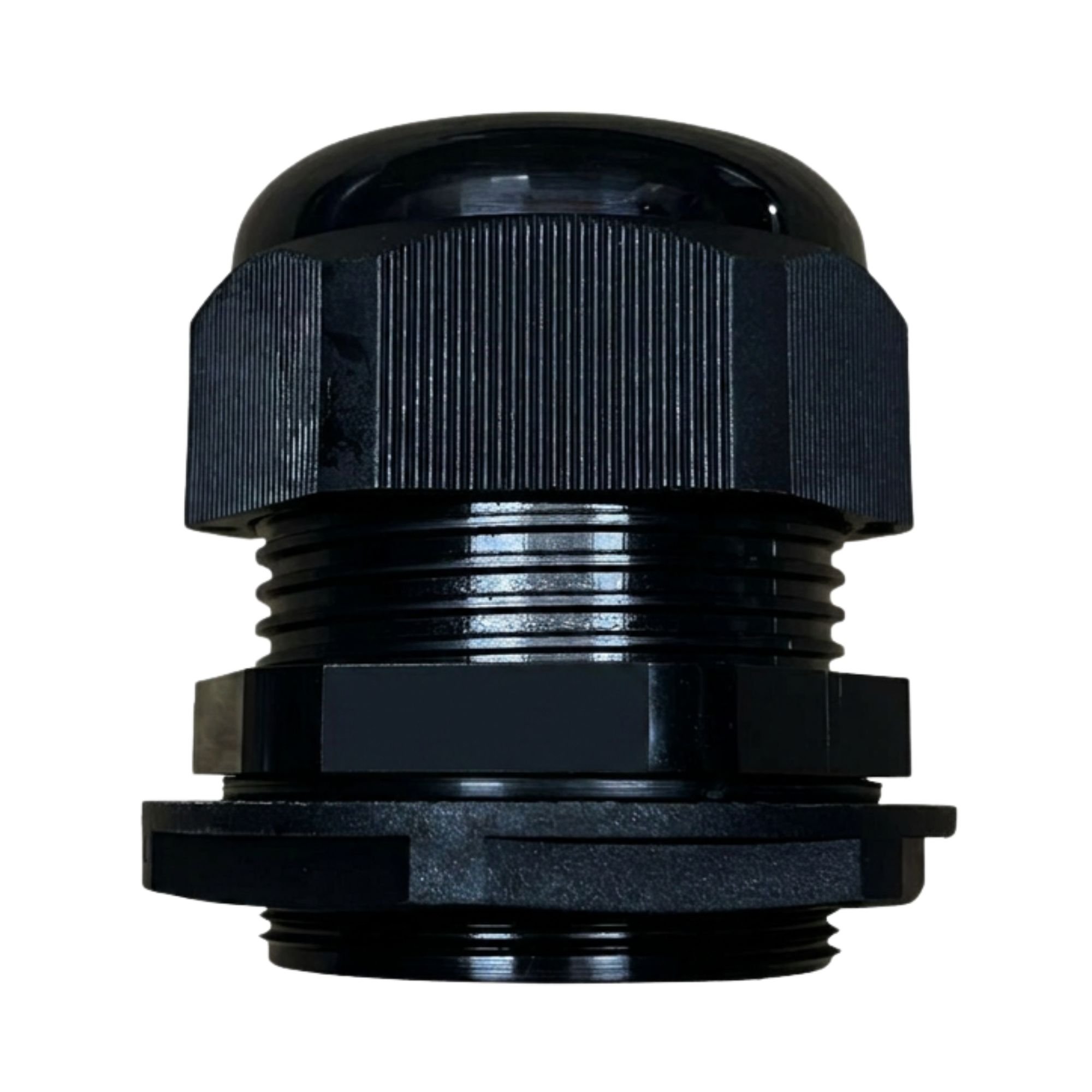 Presse-étoupe PG-13,5 noir à filetage long (10 pièces)