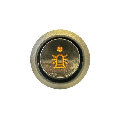 Interrupteur LE Dlumière clignotante compact rond 16A 12V