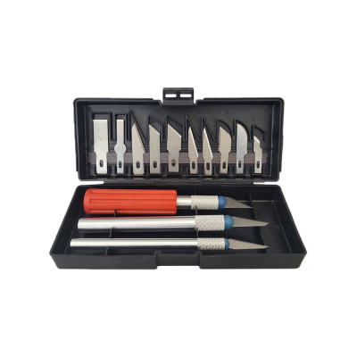 Set de couteaux professionnel 16 pièces 3 poignées