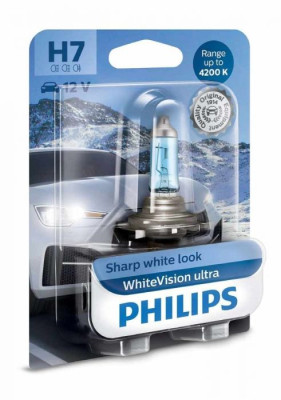 Philips H7 - 12V - 55W - WhiteVision - blister